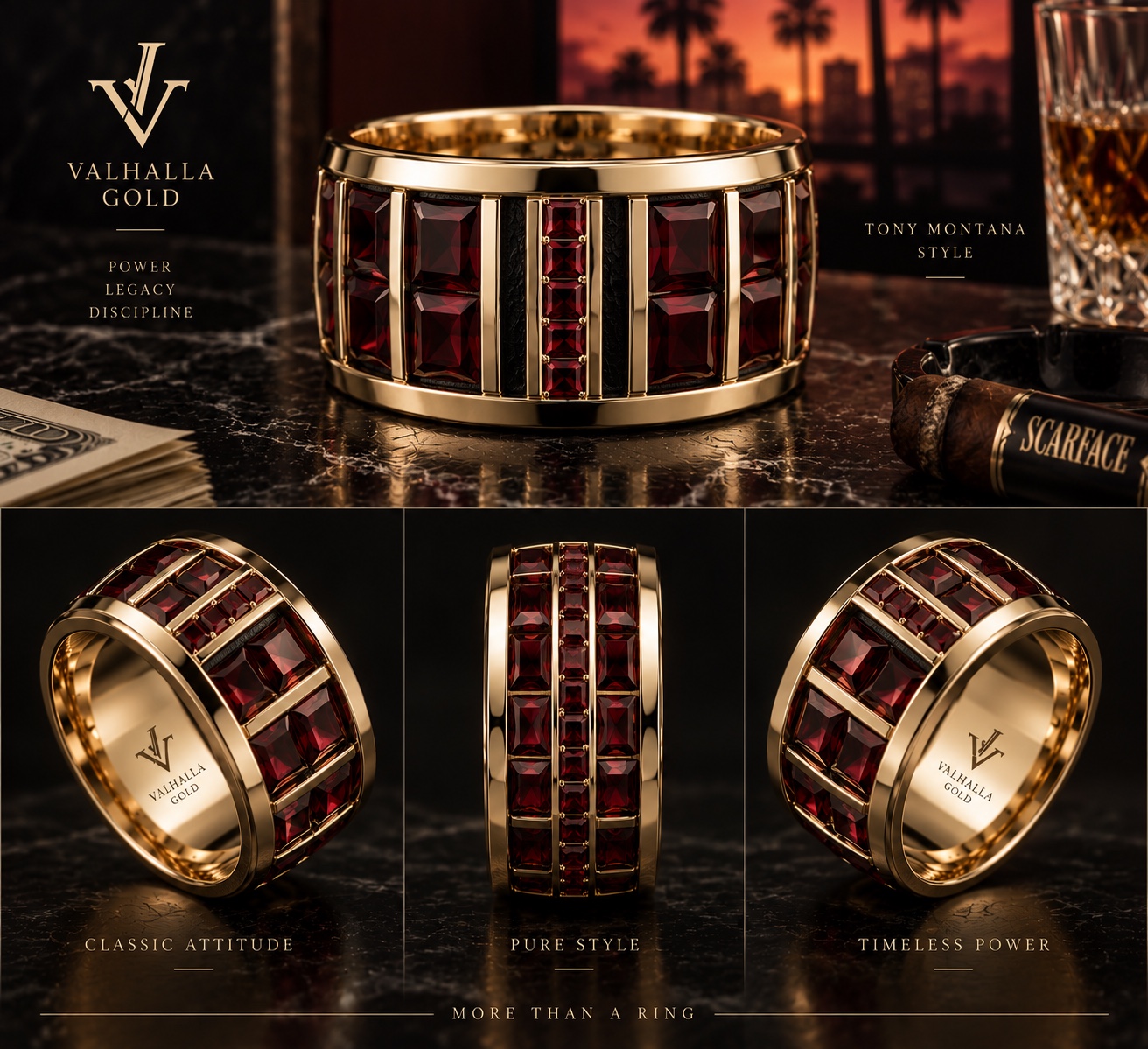 Valhalla Gold Millionaire Concept – TONY MONTANA