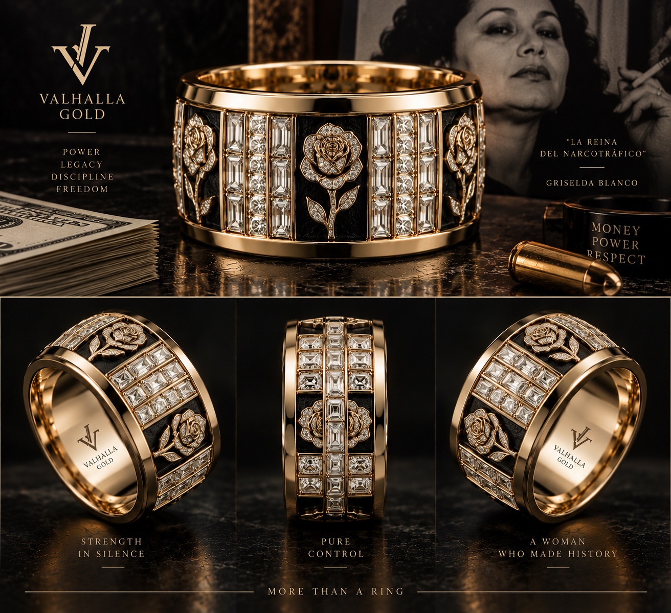 Valhalla Gold Millionaire Concept – GRISELDA BLANCO